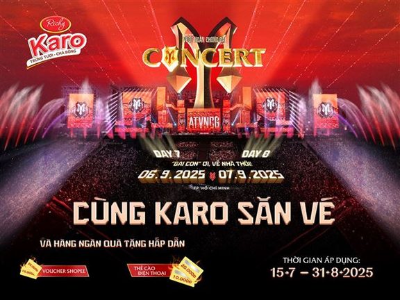 Chiến dịch Cùng KARO săn vé concert